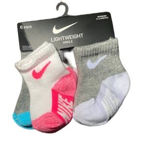 Nike lightweight ankle socks for 6-12 months NWT